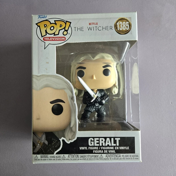 Funko - POP! Television: The Witcher - Geralt - Collectible New In Box - Picture 3 of 7